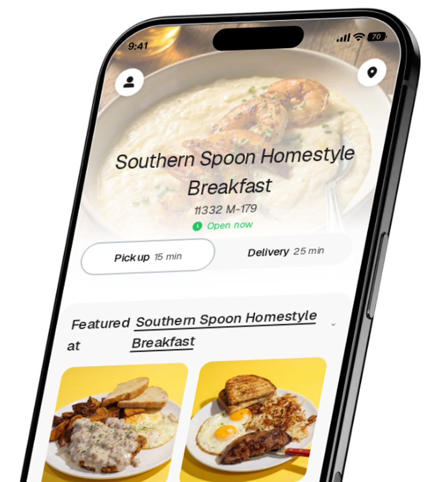 Southern Spoon Homestyle Breakfast app preview